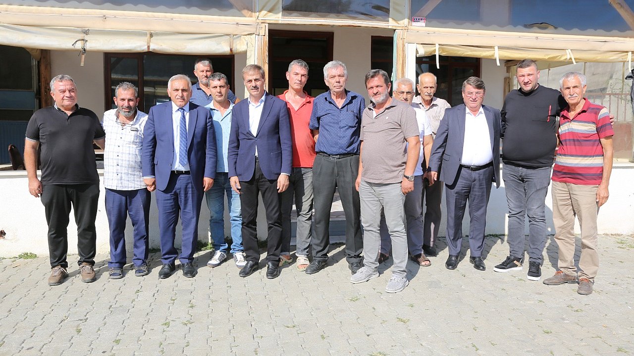 Ali İnci, Başkan Alemdar'a Misafir Oldu