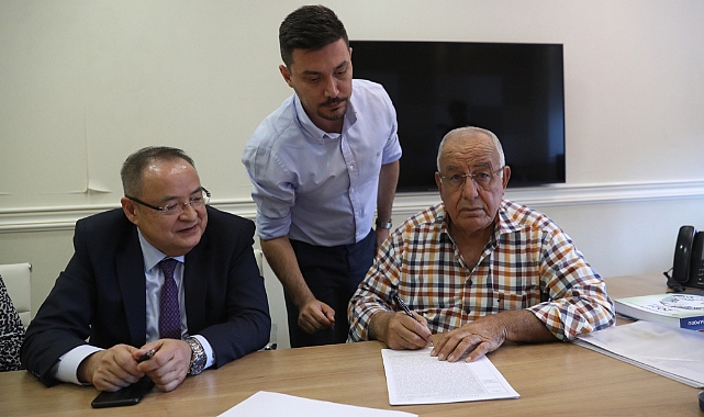 Balbey'de imzalar atıldı