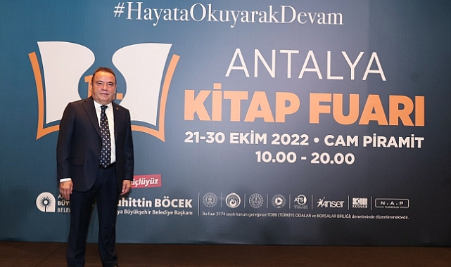 12. Antalya Kitap Fuarı başlıyor