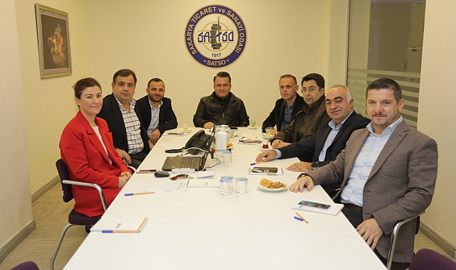 SATSO 31. Meslek Komitesinde Görev Dağılımı Yapıldı
