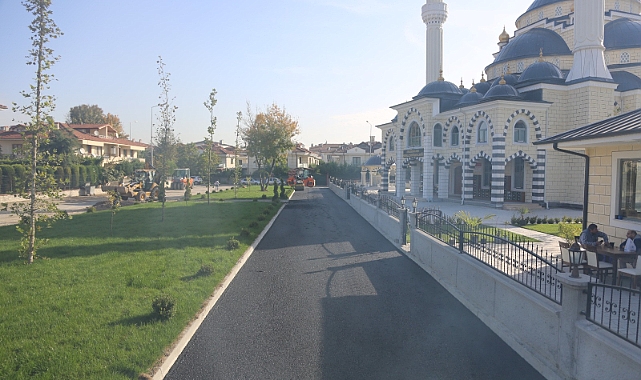 Şehitler Cami Çevre Düzenlemesi Tamamlandı