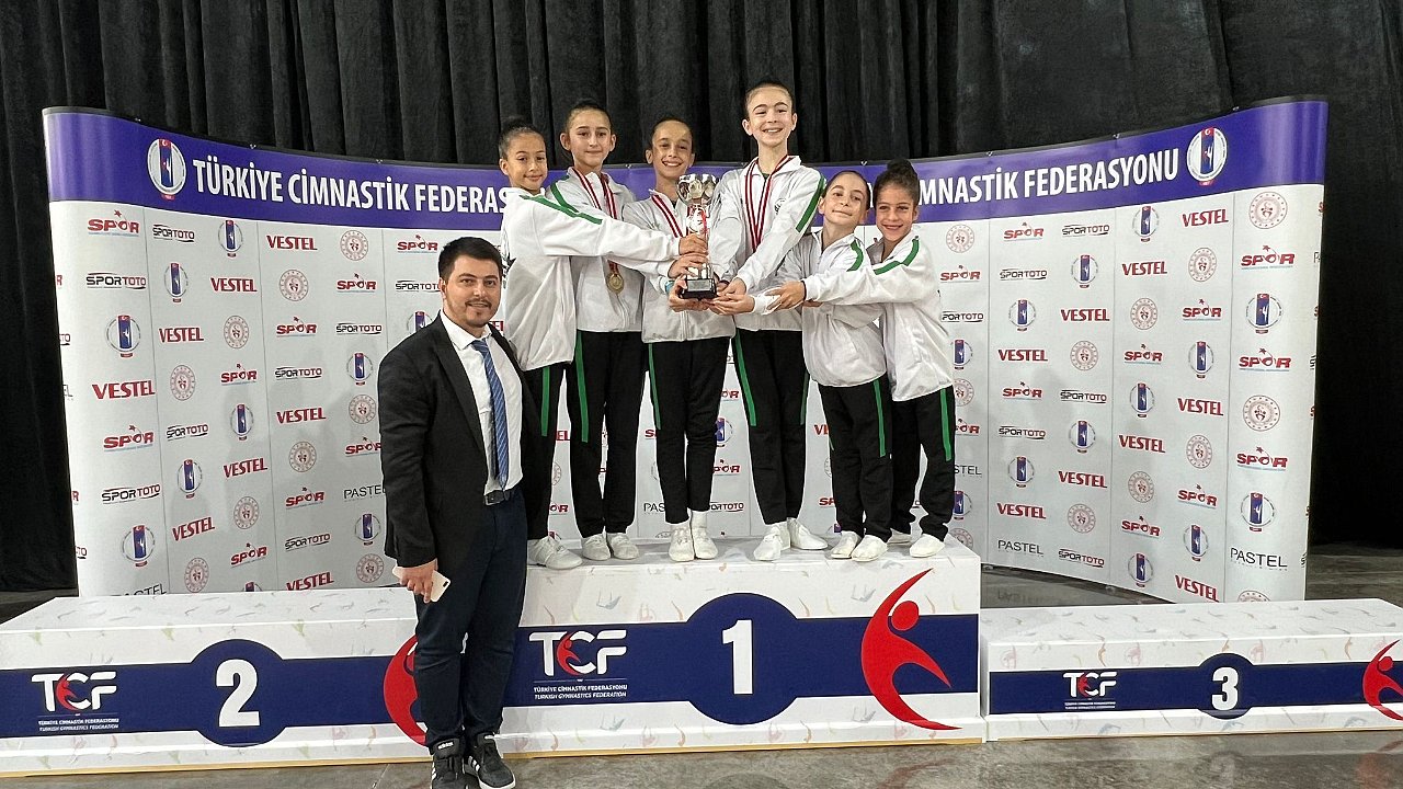 Yuvam İzmit Cimnastik Kulübü yine Türkiye şampiyonu