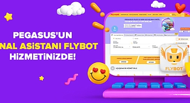 Pegasus'un Sanal Asistanı FlyBot Hizmetinde!