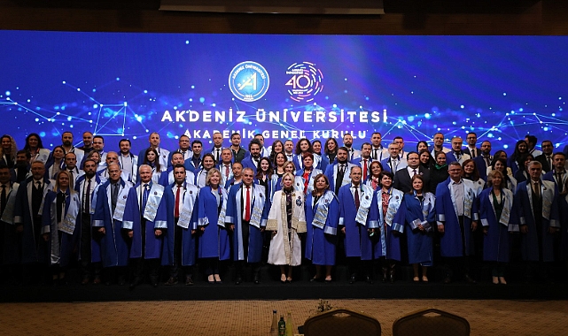 Akdeniz Üniversitesinden Akademik Tören