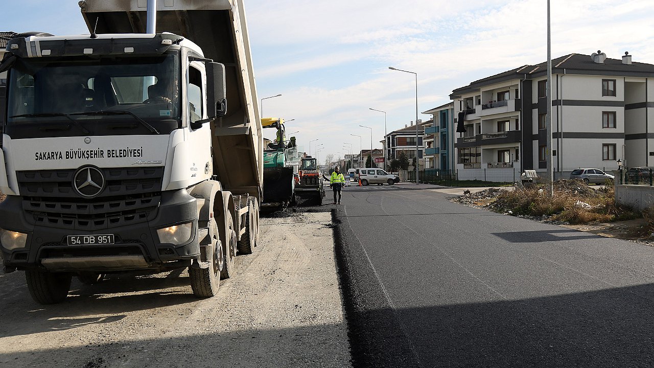 Büyükşehir’den Serdivan 19. Cadde’ye yeni yüz