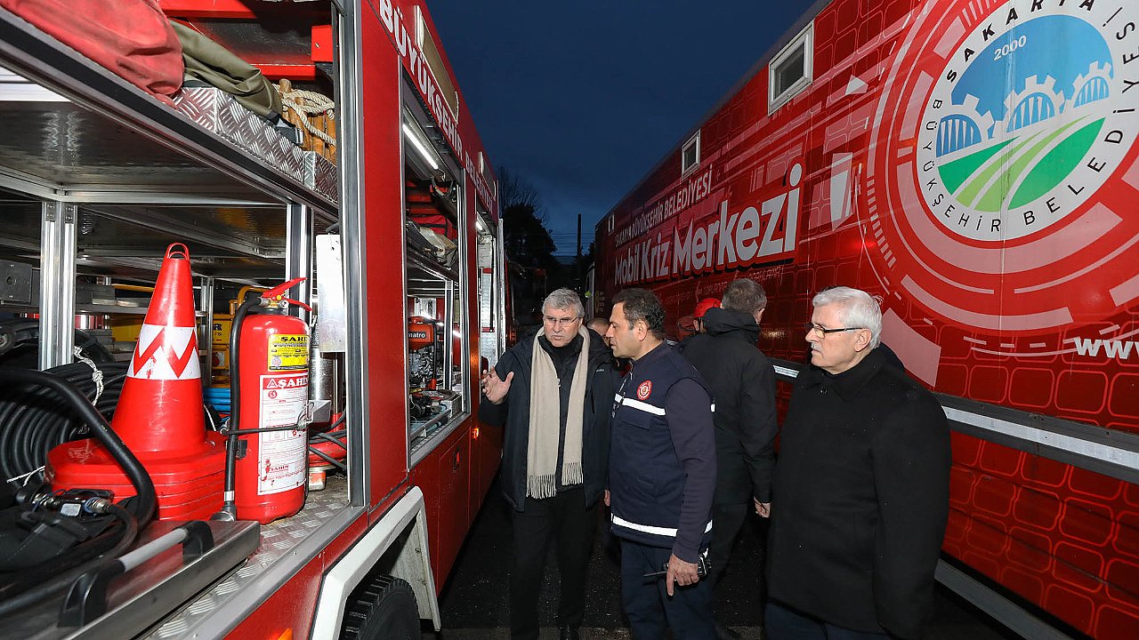 Başkan Yüce seferberlik çağrısı yaparak ekipleri yola çıkardı