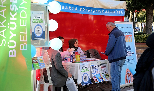 Büyükşehir’den Dünya Diyabet Günü’nde anlamlı çalışma