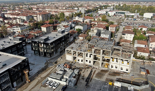 Büyükşehir yeni Tıp Merkezi’nin yüzde 40’ı tamamlandı