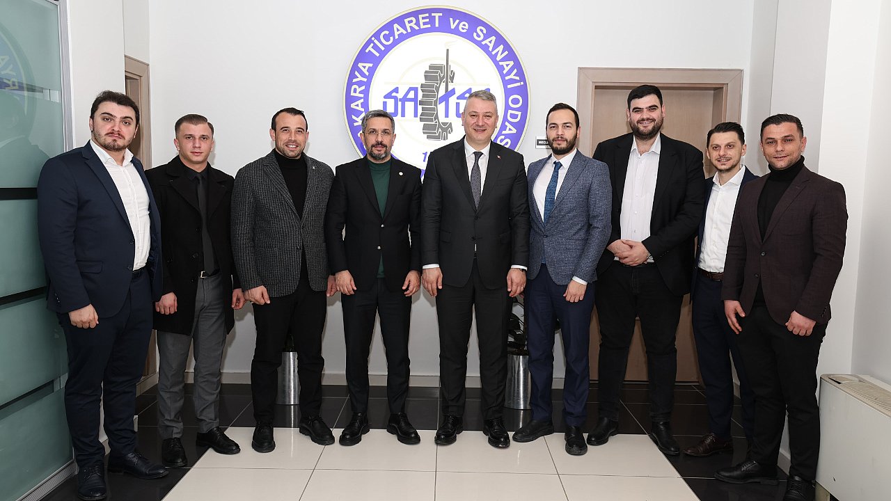 Osman Çelik'ten Türk Metal Sendikası, SATSO VE MÜSİAD'a Ziyaretler