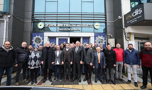 Osman Çelik'ten Türk Metal Sendikası, SATSO VE MÜSİAD'a Ziyaretler