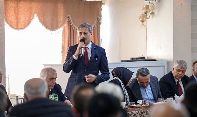 Yusuf Alemdar şoförlerle bir araya geldi
