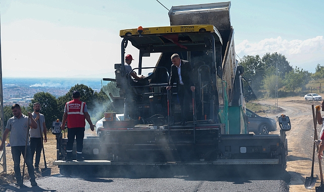 Serdivan Kırantepe Yolu Asfalt Çalışmaları Başladı