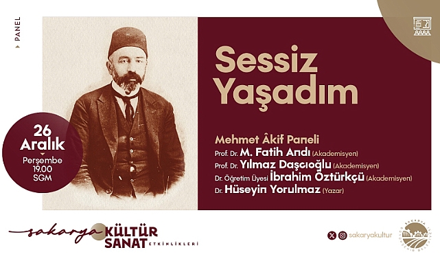 "SGM'de Mehmet Akif Ersoy ve Eserleri Ele Alınacak"