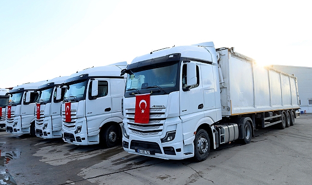 Büyükşehir Belediyesi, Katı Atık Taşıma Filosunu Güçlendiriyor