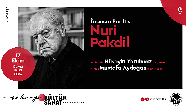 Nuri Pakdil’in fikri mirası OSM’de konuşulacak