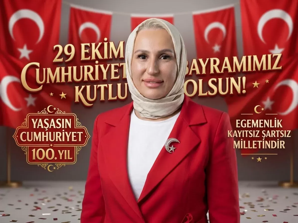 Aslı Çam’dan 29 Ekim Cumhuriyet Bayramı Mesajı